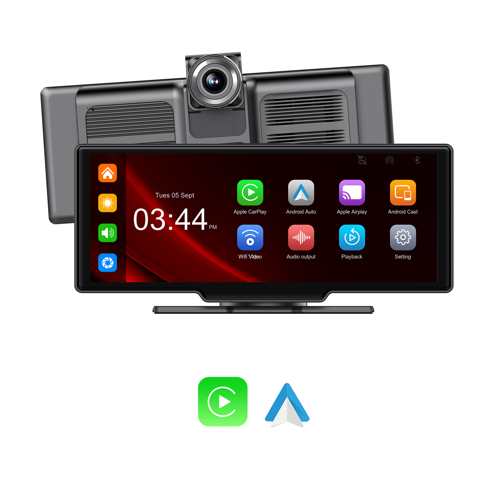 Wireless CarPlay & Android Auto Display Screen for Cars – Herilary